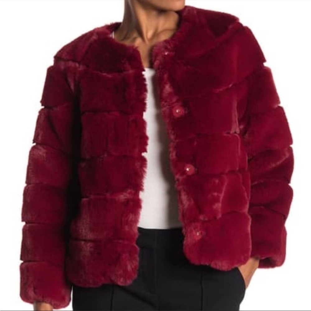 Michael Kors Faux Fur Jacket